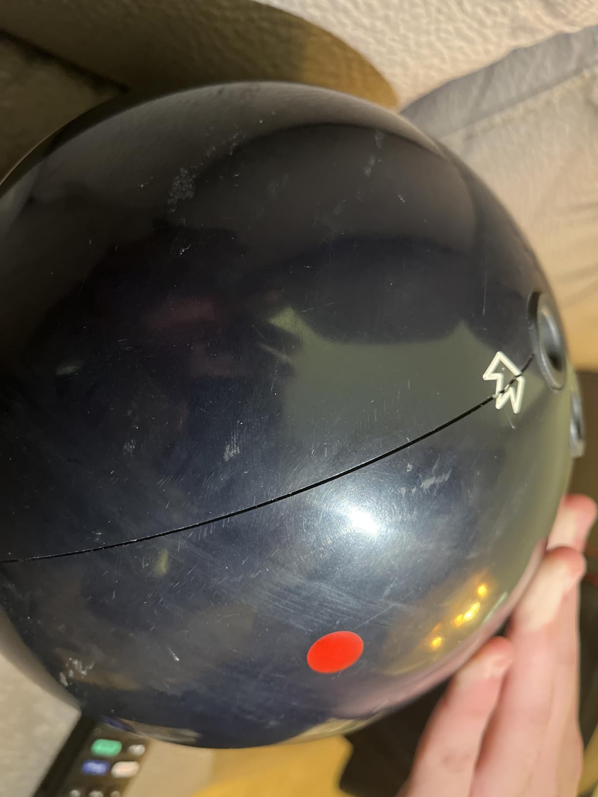 Brunswick Danger Zone Bowling Ball customer photo 2