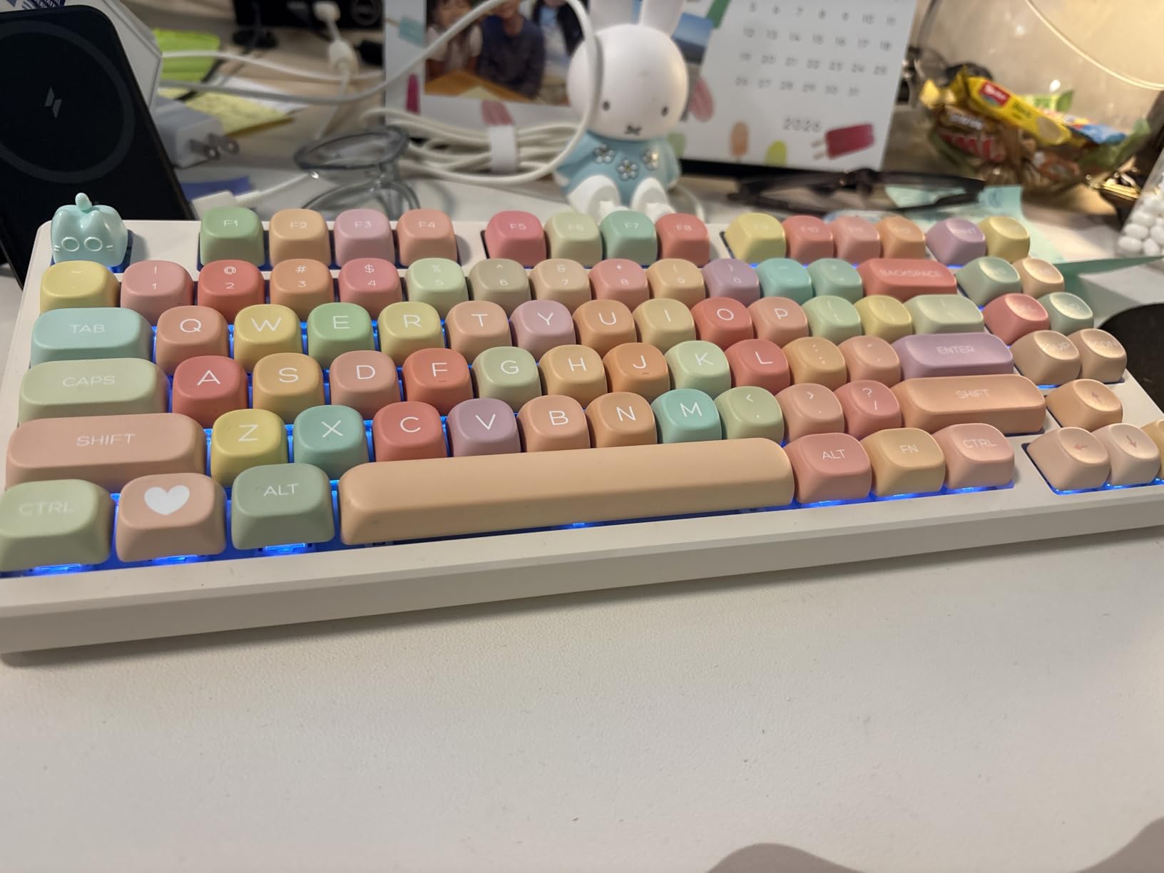 Kisnt KN85 Wireless Silent Mechanical Keyboard, 75% Layout customer photo 1