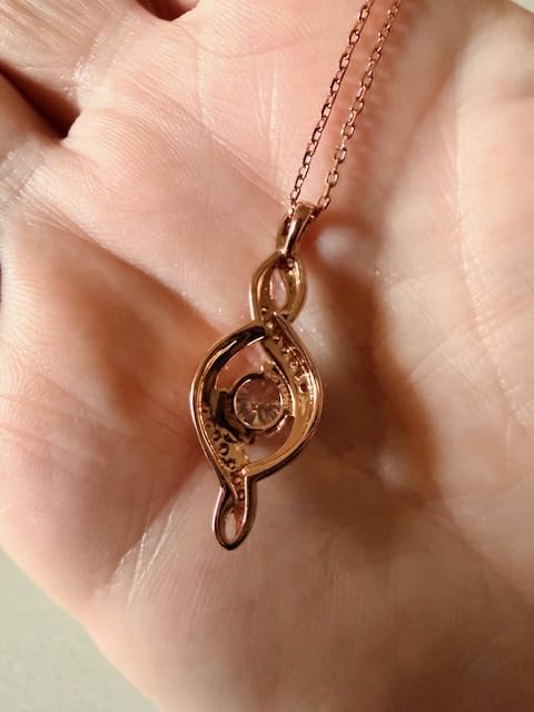 Women Diamond Necklace, 0.85 Carat LAB GROWN Diamond Pendant customer photo 1