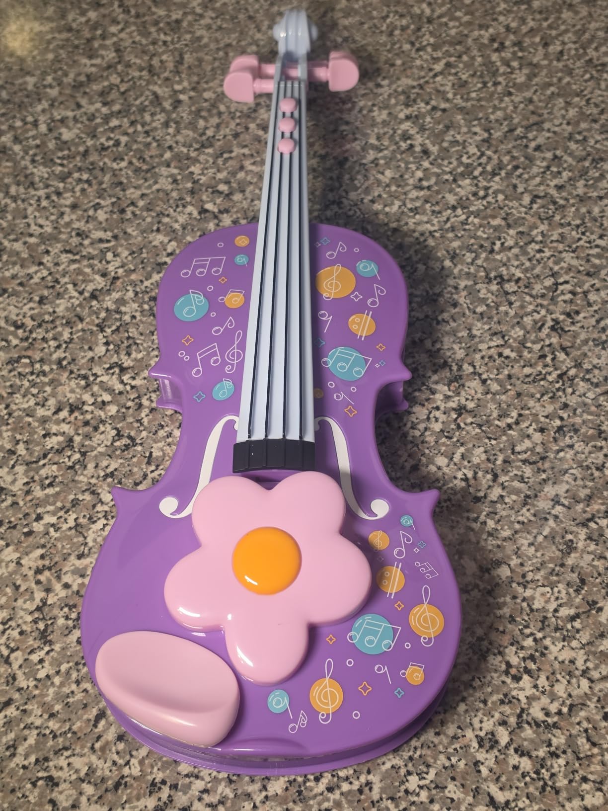 Sealive Kids Electronic Violin Toy with Bow, 17 Inch Music Instrument, for Kids Ages 2+, Soft Simulated Bowing Surface, Built-in Songs, Auto Play & Tremolo Modes, Musical Gift for Girls Boys customer photo 1
