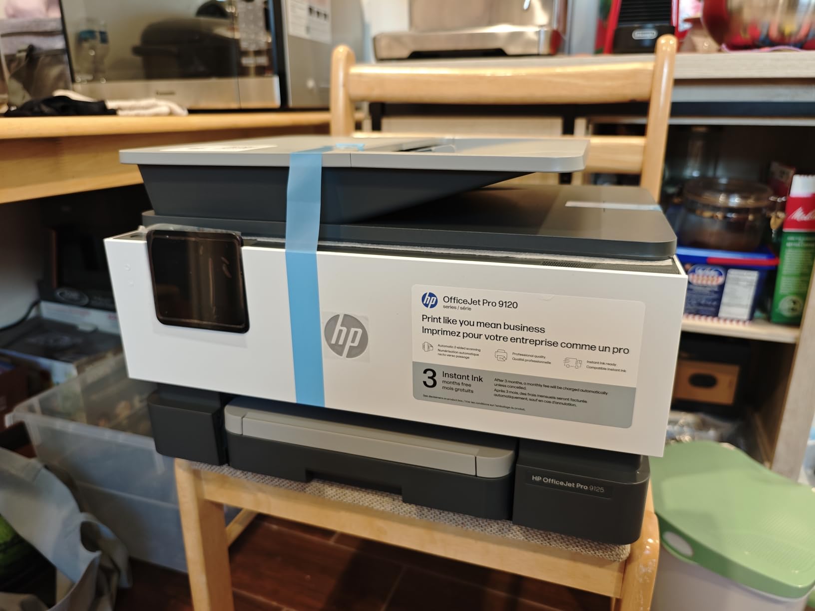 HP OfficeJet Pro 9125 Wireless All-in-One Color Inkjet Printer, Print, Scan, Copy, Fax, ADF, Duplex Print/scan, Best-for-Office customer photo 1