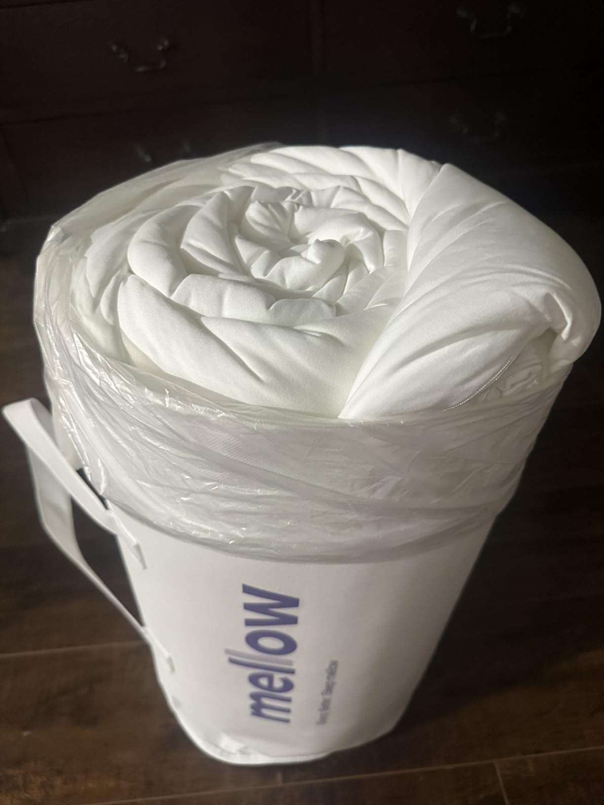 Mellow Marshmellow Comforter Full/Queen, All-Season Temperature-Balancing | Extra Fluffy Double-Stuffed Down Alternative Duvet Insert, OEKO-TEX Class I Fabric and Box-Stitch, Machine Washable customer photo 1