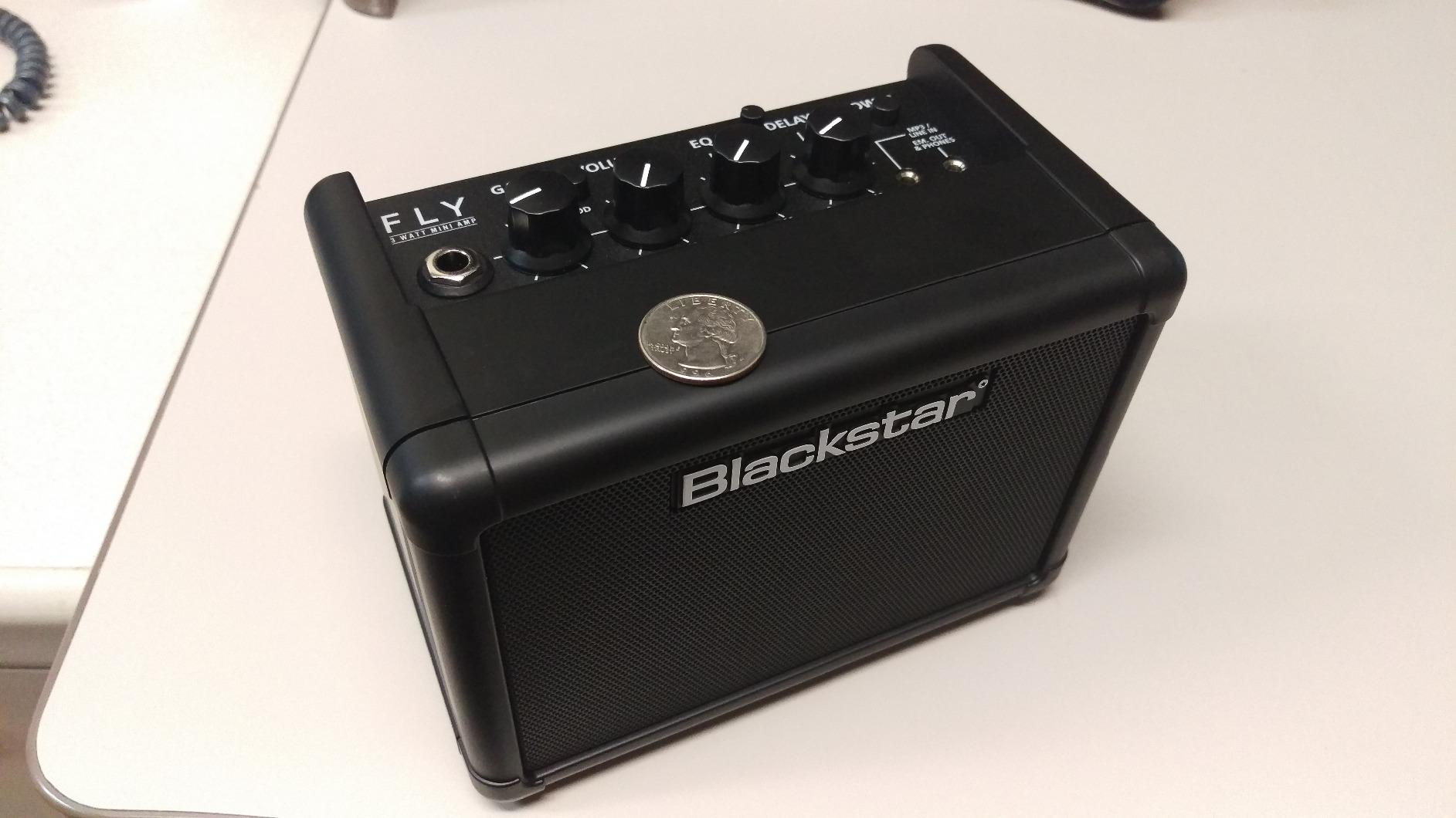Blackstar Fly 3-3W 1x3 Compact Mini Guitar Amp w/ 2 Channels - White customer photo 2