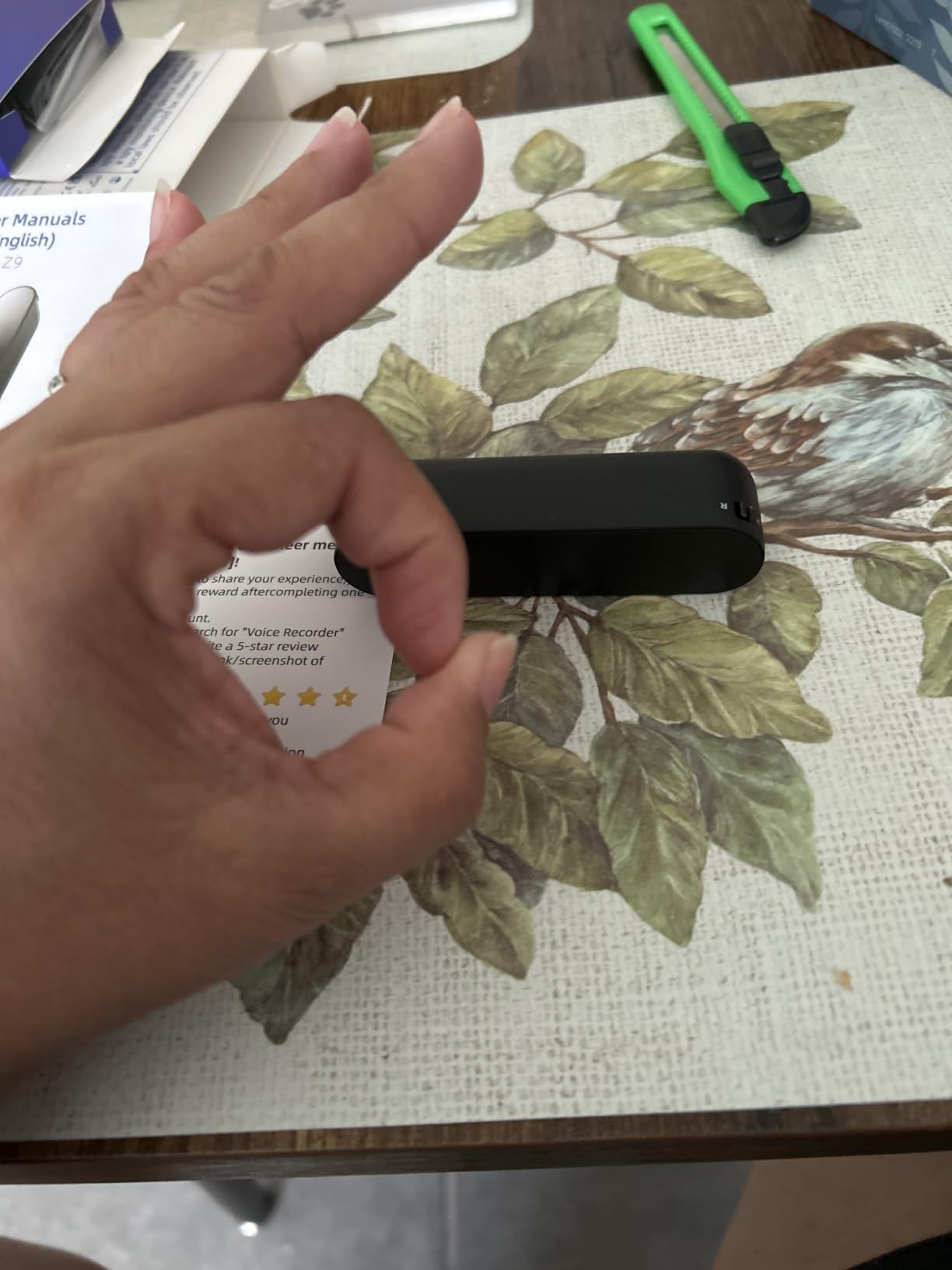 Voice Recorder 5000mAh 128GB AI Intelligent Triple Noise Reduction, Long Battery Life 40 Days, Voice Activated, Magnetic Digital Audio Recorder for Meetings, Interviews, Lectures, Classroom customer photo 2