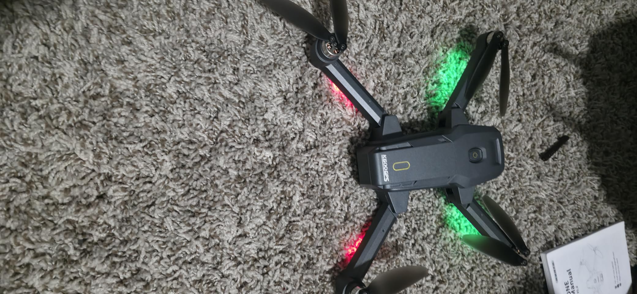 K600GPS Brushless Drones with EIS Camera for Adults Beginners Kids, Drone with 4.5'' Screen on Controller, FPV Drone with Auto Return Follow Me Mode, Drone with GPS for Adult Holiday Gifts, Under 249g customer photo 1
