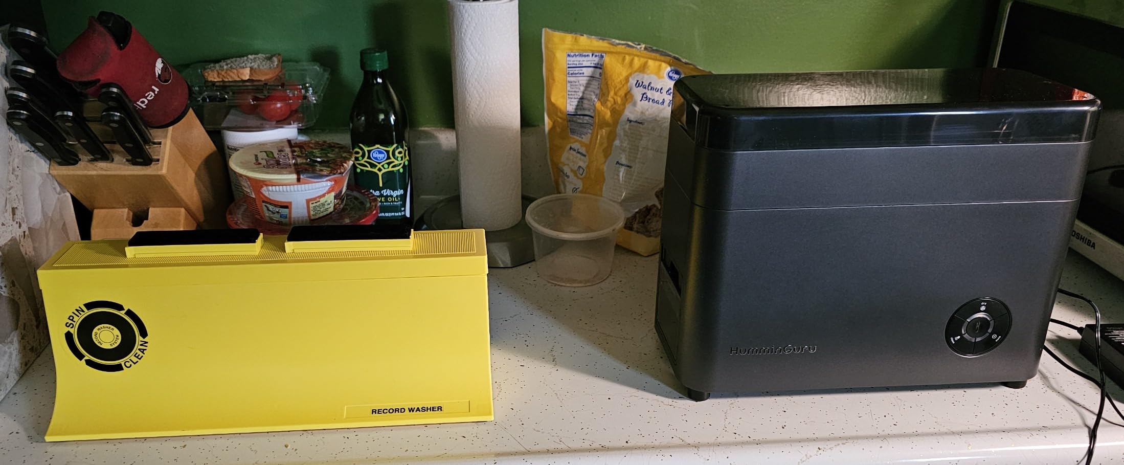HumminGuru Ultrasonic Vinyl Record Cleaner - 40kHz Ultrasonic Vinyl Record Cleaning Machine with Auto Drying, Vinyl Cleaner Kit with Filters, 1Y Warranty (Sliver, 7/10/12 Inch) customer photo 2