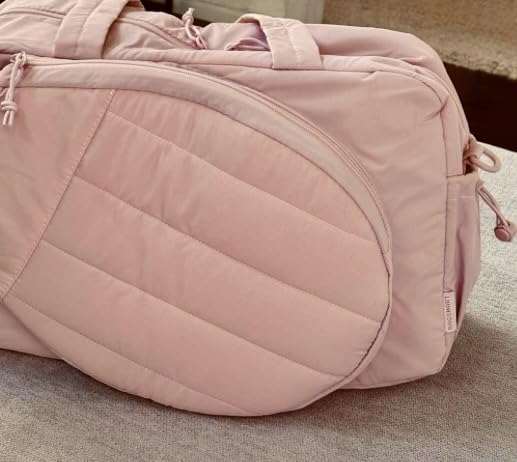 BAGSMART Tennis Gym Bag for Women, 3-in-1 Pickleball Backpack Sports Duffle | Fits 2 Rackets or Paddles, 15.6 inch Laptop, Ventilated Shoe Compartment, 40oz Water Bottle Tumbler Holder, Wet & Dry Pocket customer photo 1
