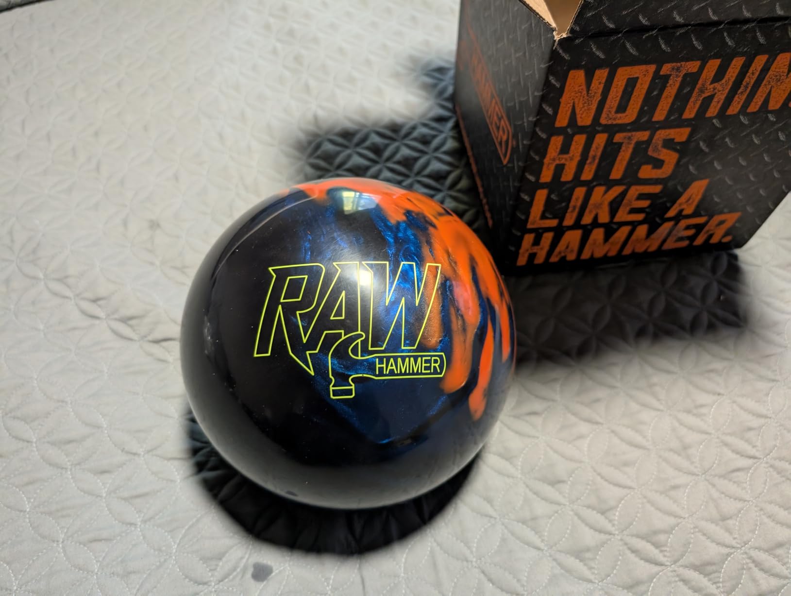 Hammer Raw Bowling Ball customer photo 2