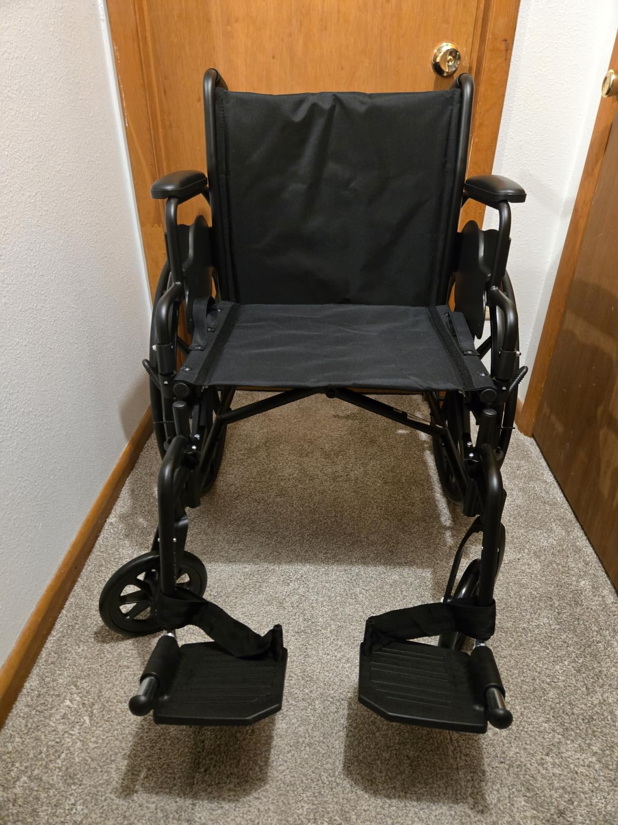 Vive Lightweight Manual Wheelchair for Adults (300 lb Capacity) - Foldable | Manual & Transport Wheel Chair - Portable, Folding, Collapsible, Self Propel Light Weight Senior Aid - Weighs 36 lbs customer photo 2