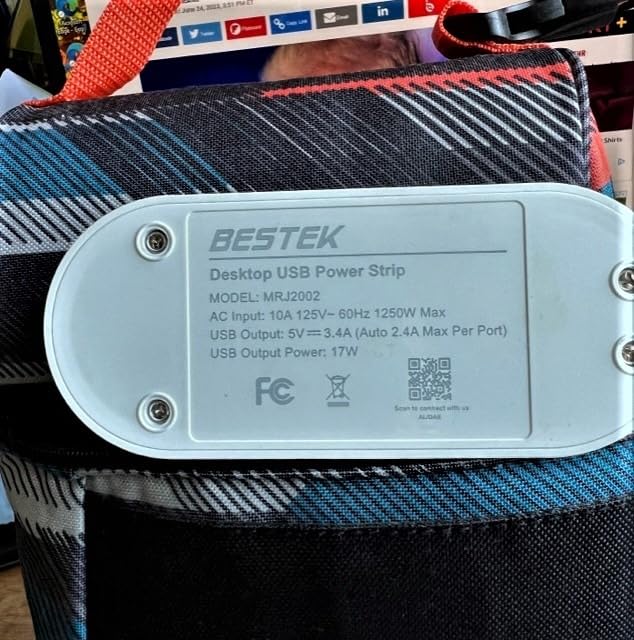 BESTEK 220V to 110V Voltage Converter US to Europe, 2000W Universal Travel Adapter with 2 USB C Ports & 1 USB-A Port, and EU/UK/AU/US/India Plug Power Adaptor, Step Down Transformer Outlet customer photo 2