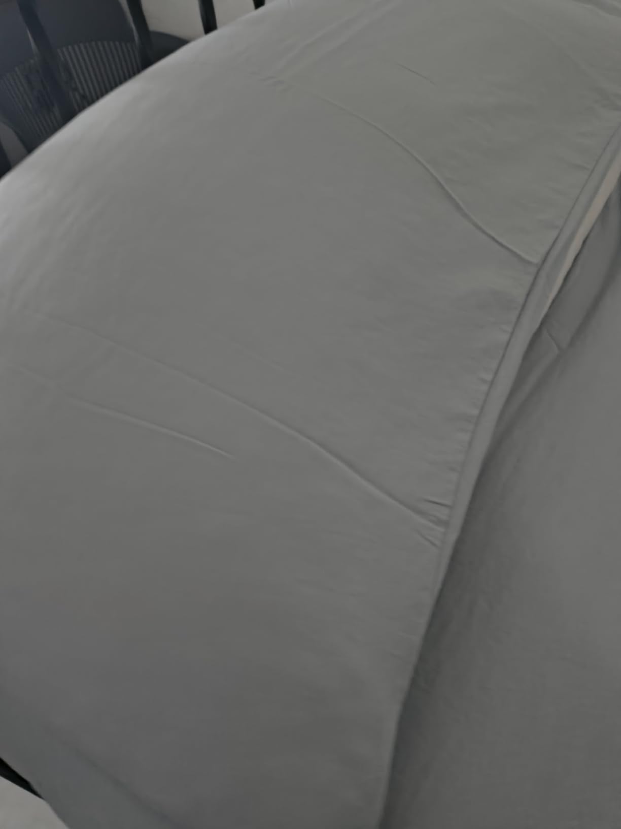 100% Pure Linen 4 Piece Sheet Set, Cooling and Breathable Flax Bed Sheets for Hot Sleepers, All Season Comfort, Anti-Tear and Durable Bedding, 18 Inch Deep Pocket(Natural Linen, King) customer photo 1