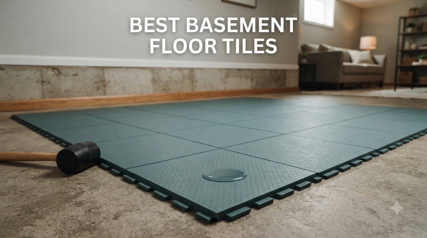 best basement floor tiles