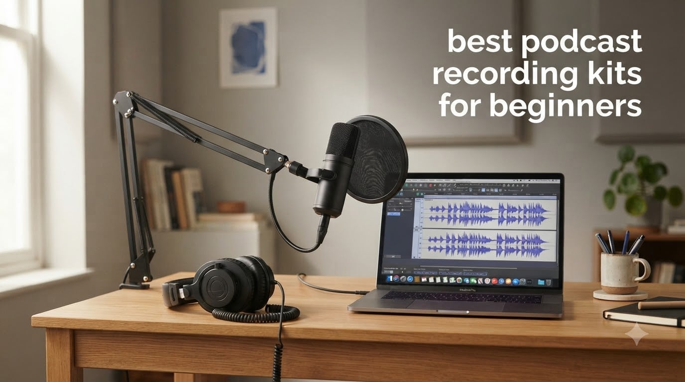 best podcast recording kits for beginners
