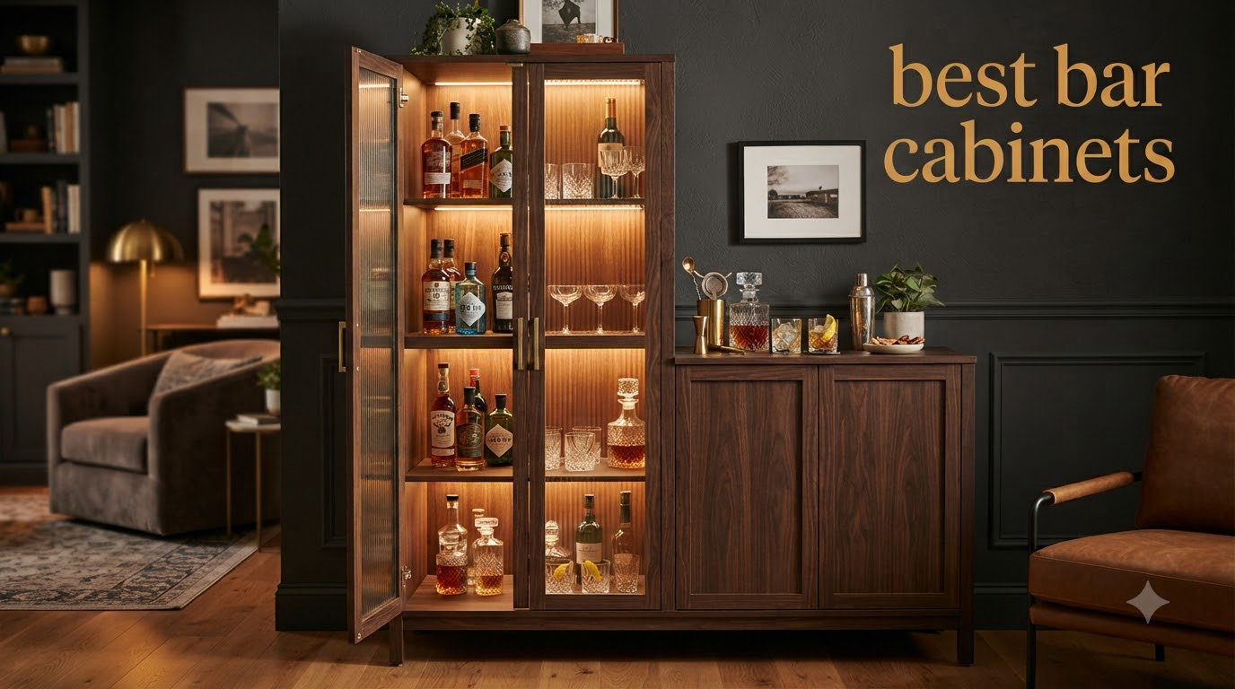 best bar cabinets