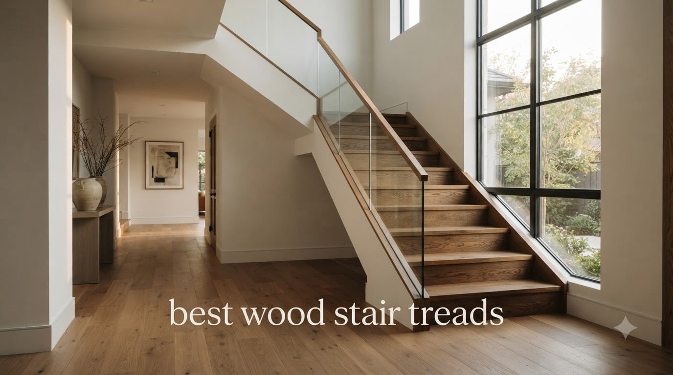 best wood stair treads