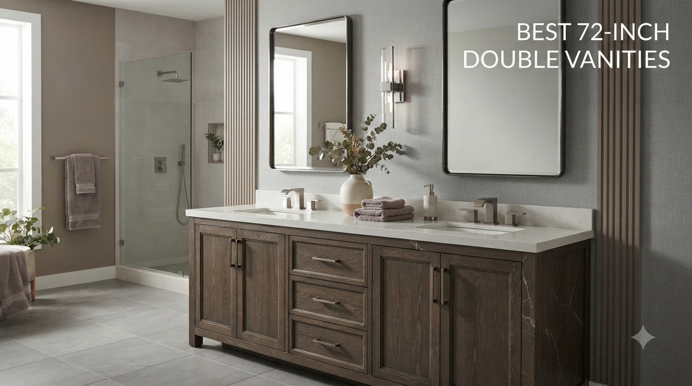best 72 inch double vanities