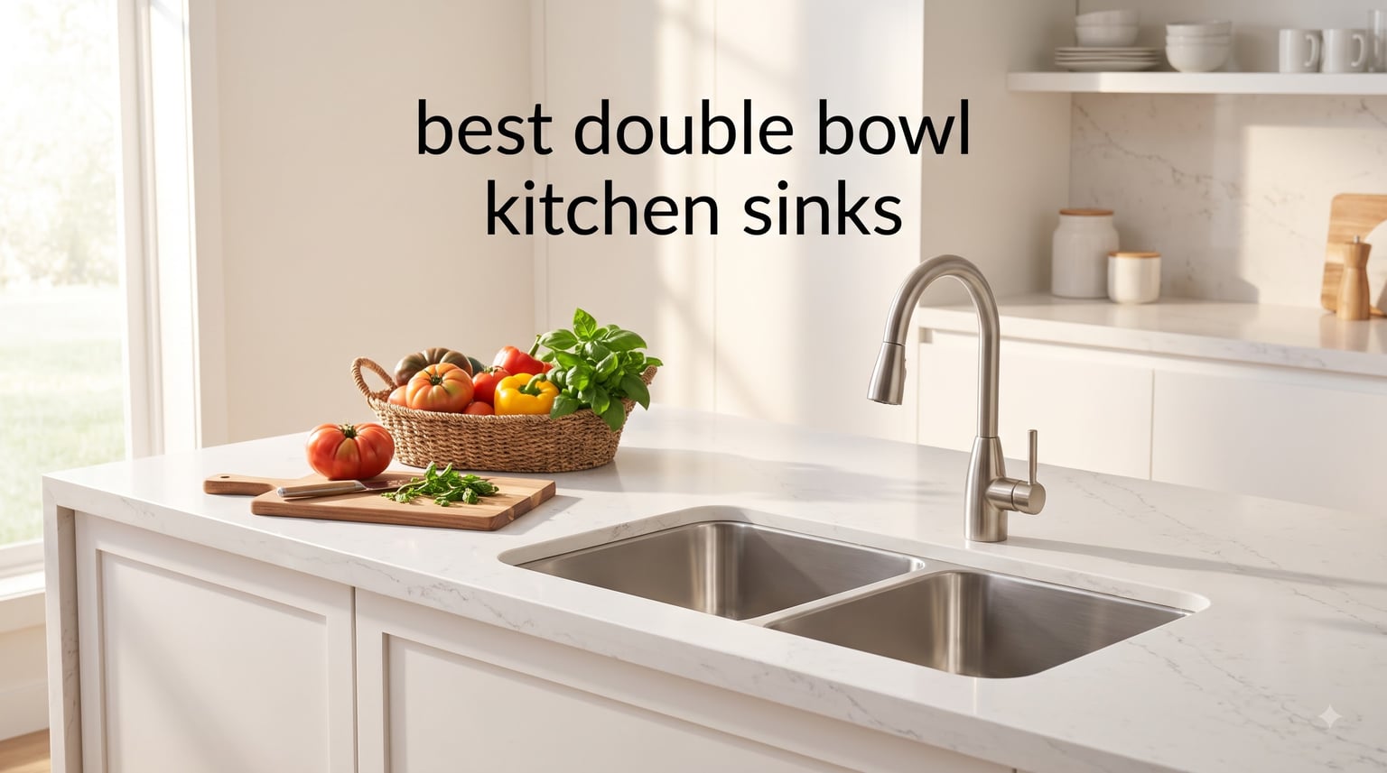 best double bowl kitchen sinks