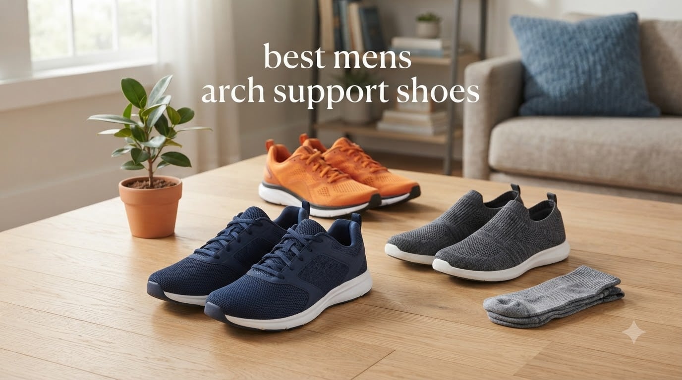 best mens arch support shoes