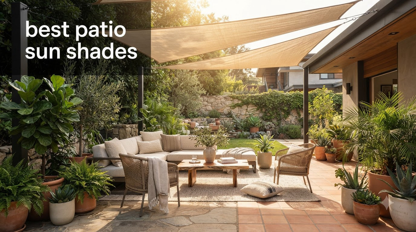 best patio sun shades