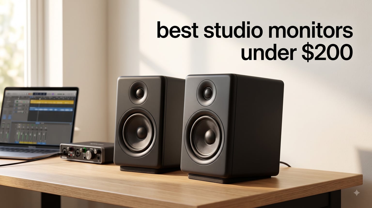 best studio monitors under $200