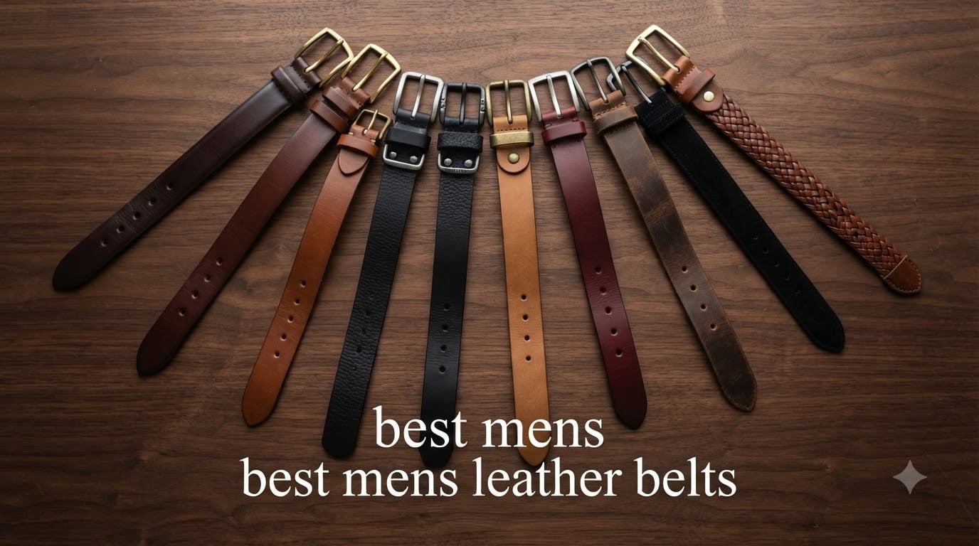 best mens leather belts