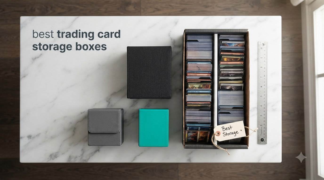 best trading card storage boxes
