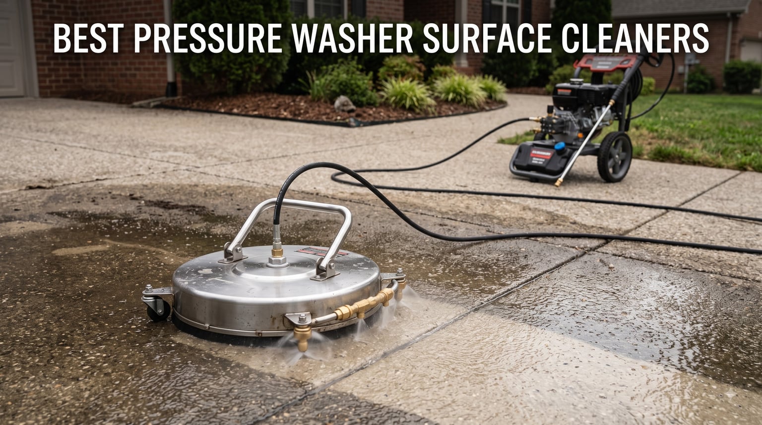 best pressure washer surface cleaners