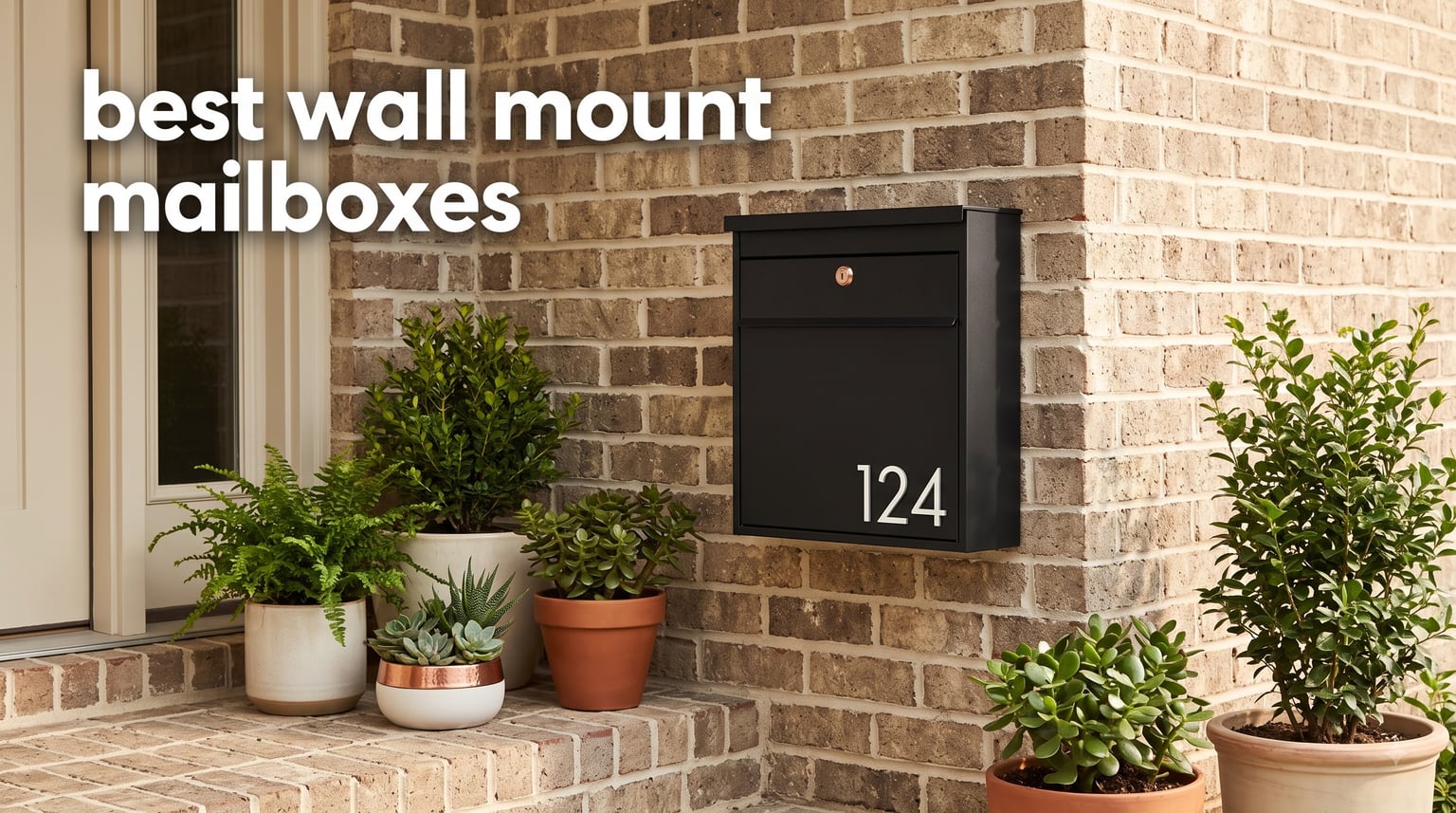 best wall mount mailboxes