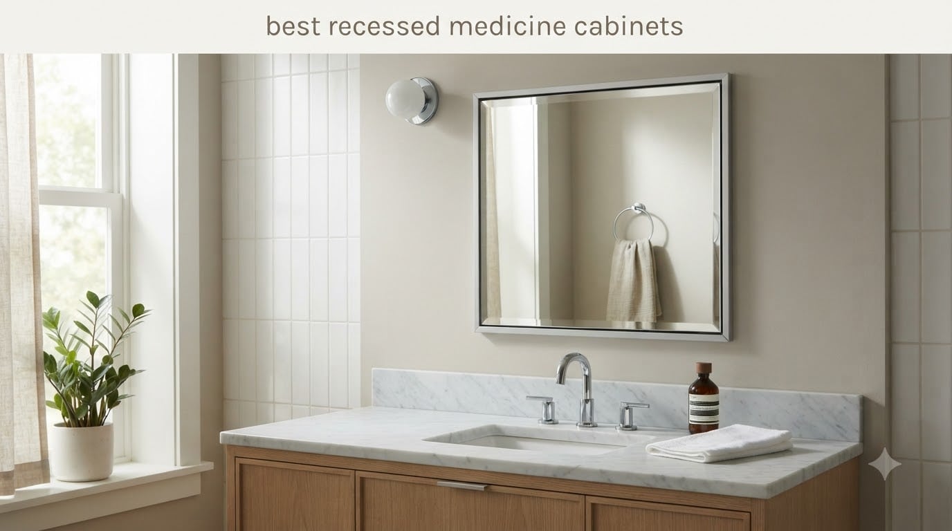best recessed medicine cabinets