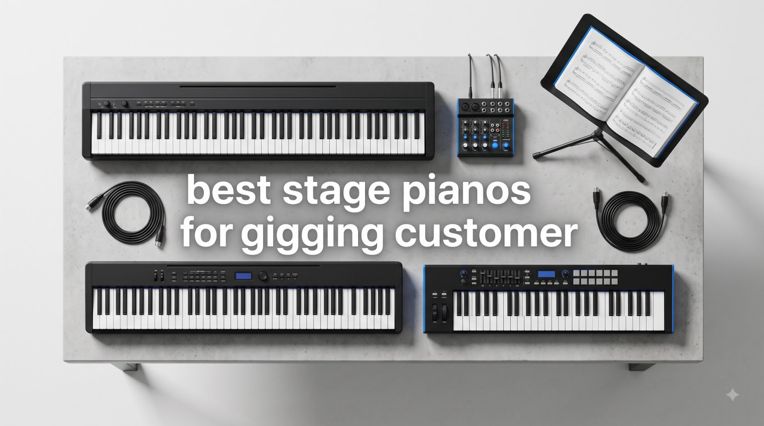 best stage pianos for gigging customer