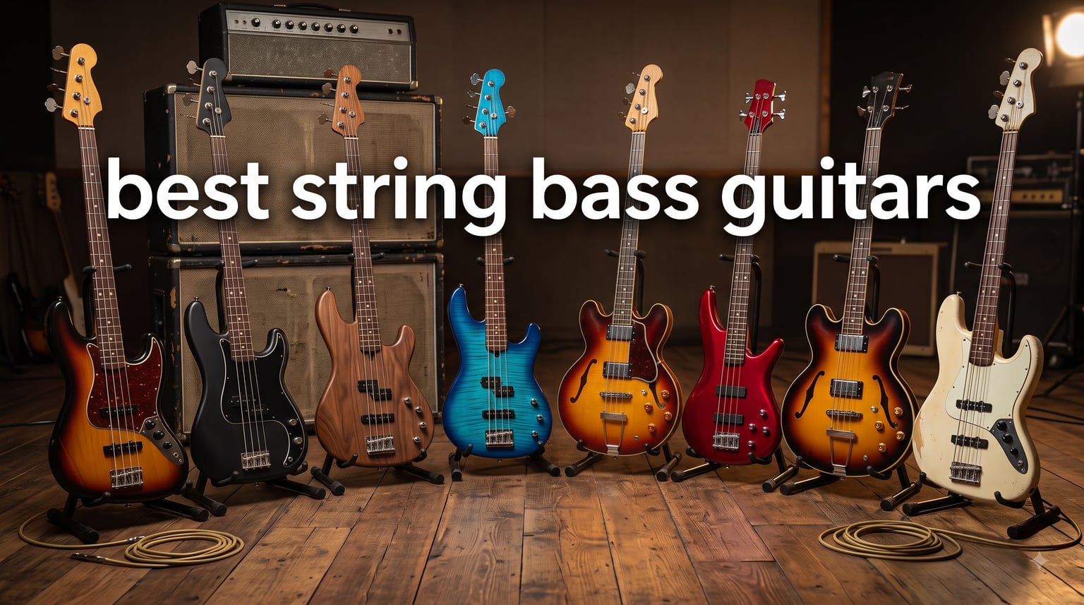 best string bass guitars