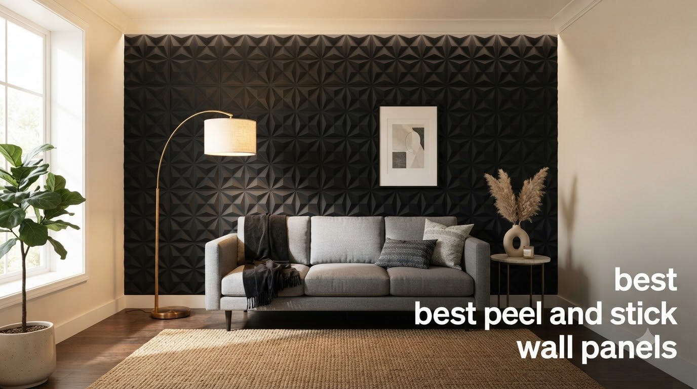 best peel and stick wall panels