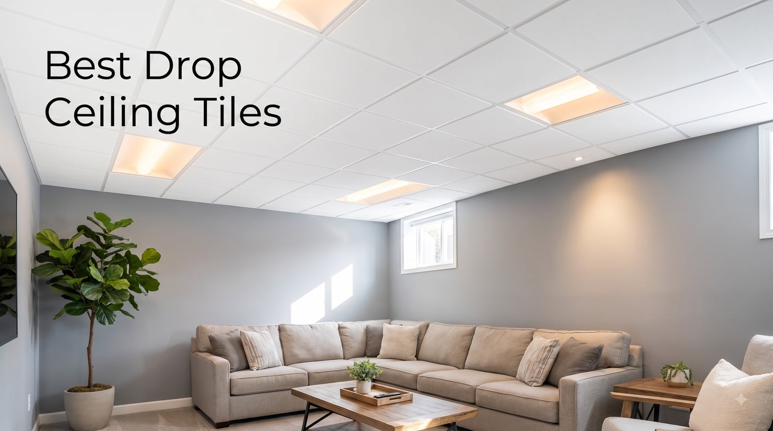 Best Drop Ceiling Tiles