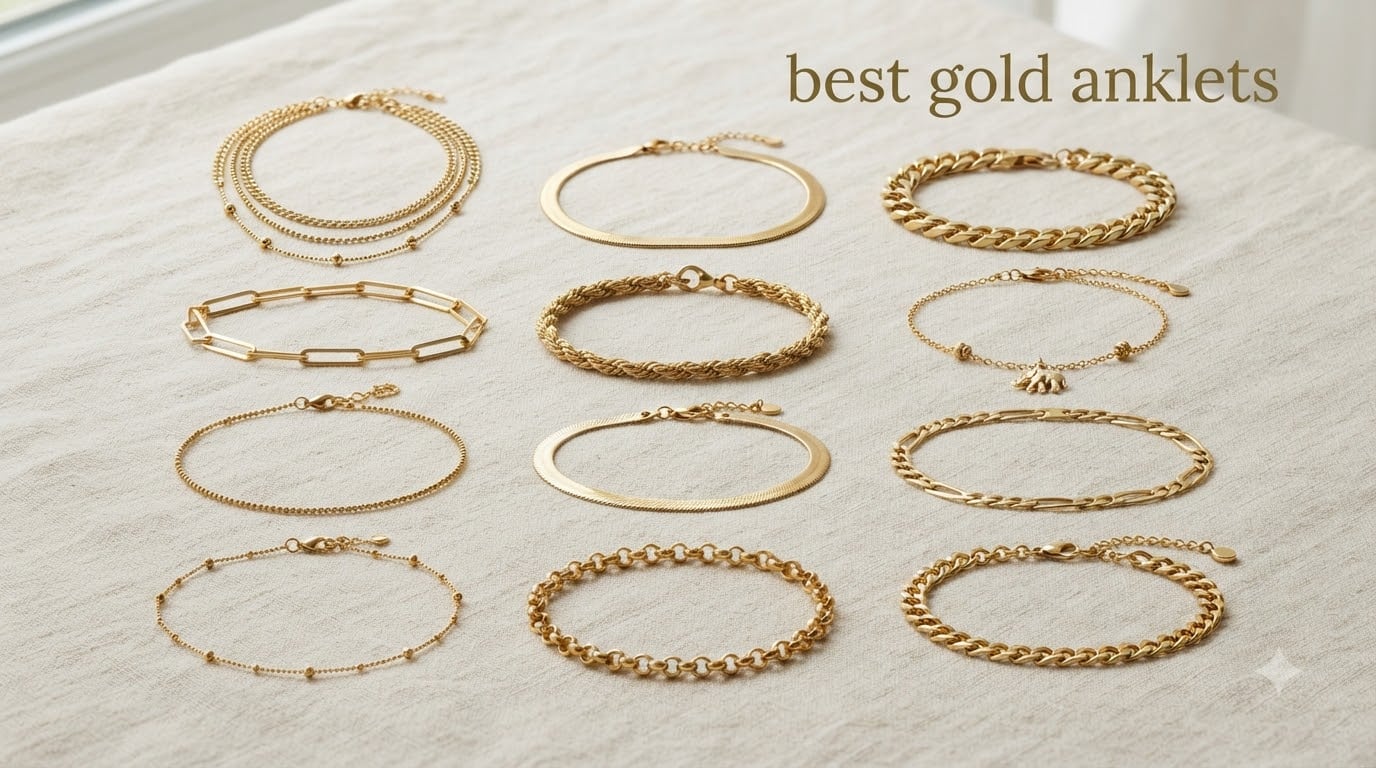 best gold anklets