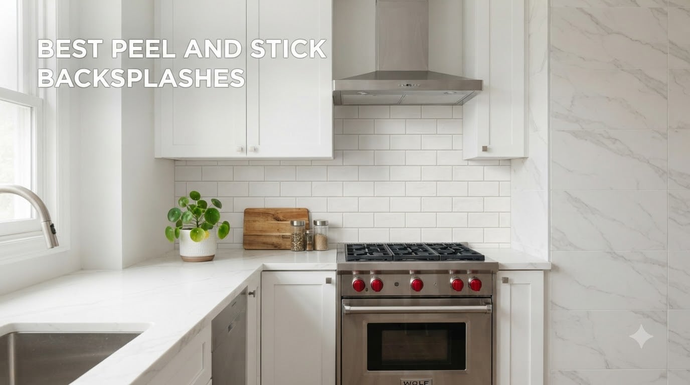 best peel and stick backsplashes