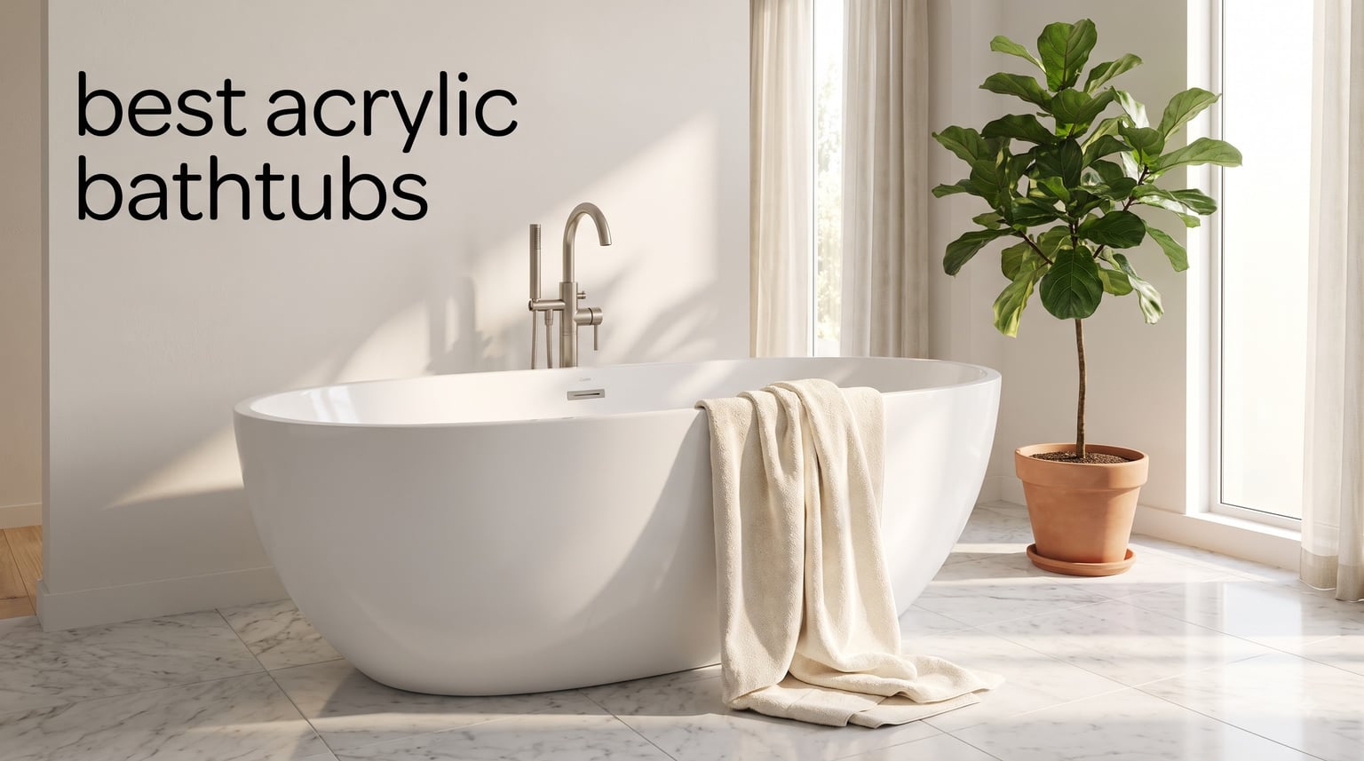 best acrylic bathtubs
