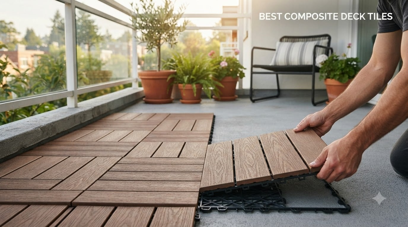 best composite deck tiles