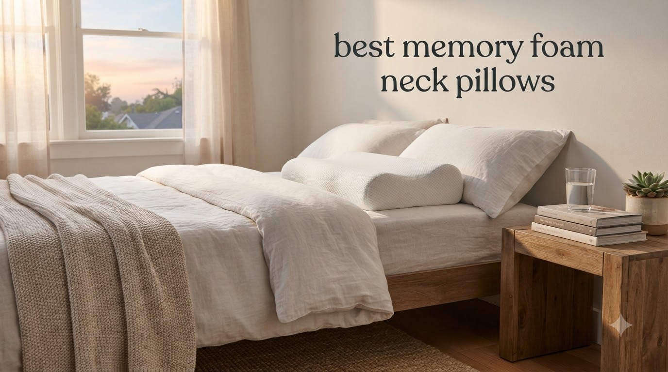 best memory foam neck pillows