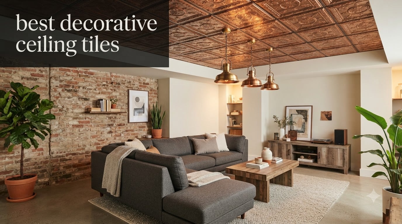 best decorative ceiling tiles