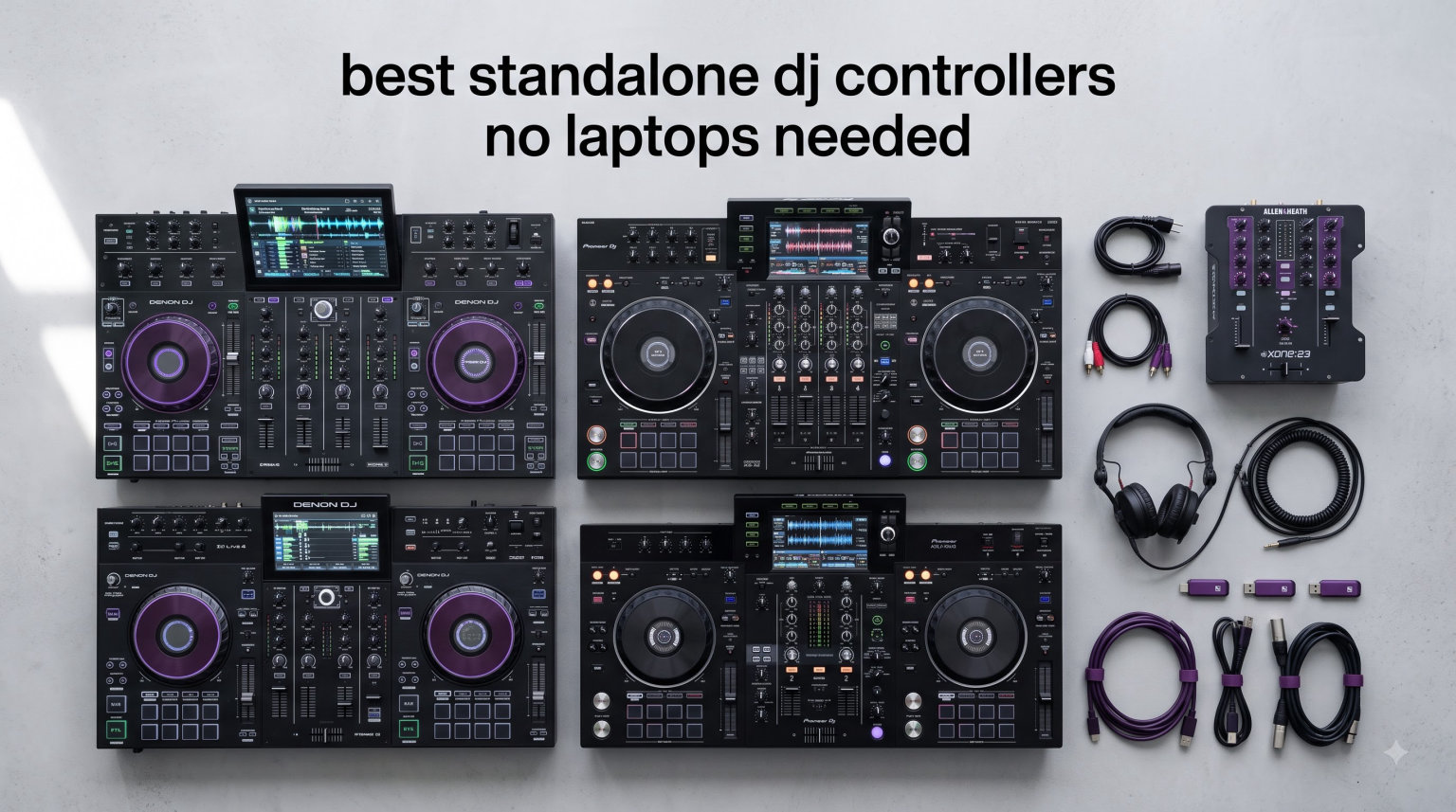 best standalone dj controllers no laptops needed