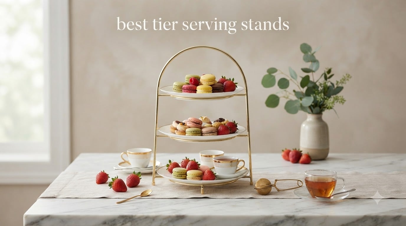 best 3 tier serving stands