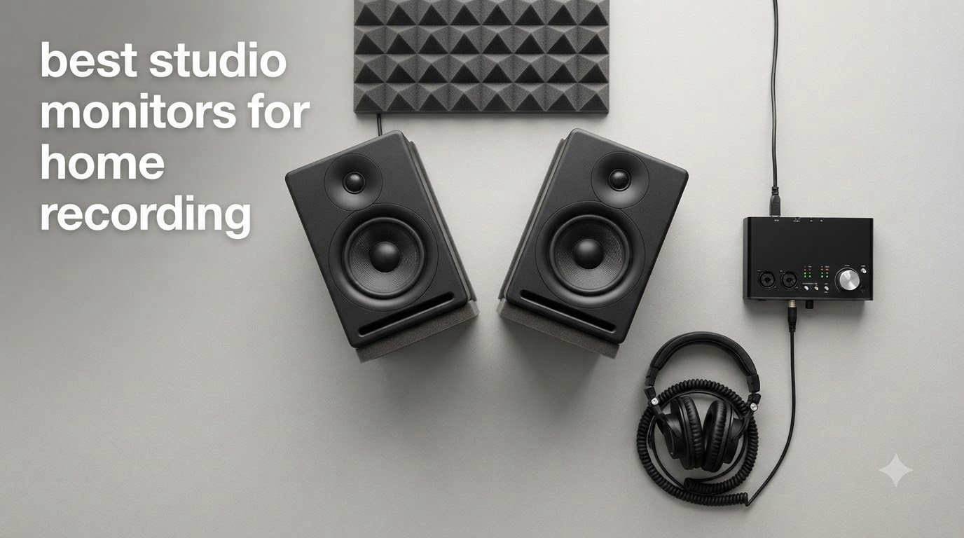 best studio monitors for home recording