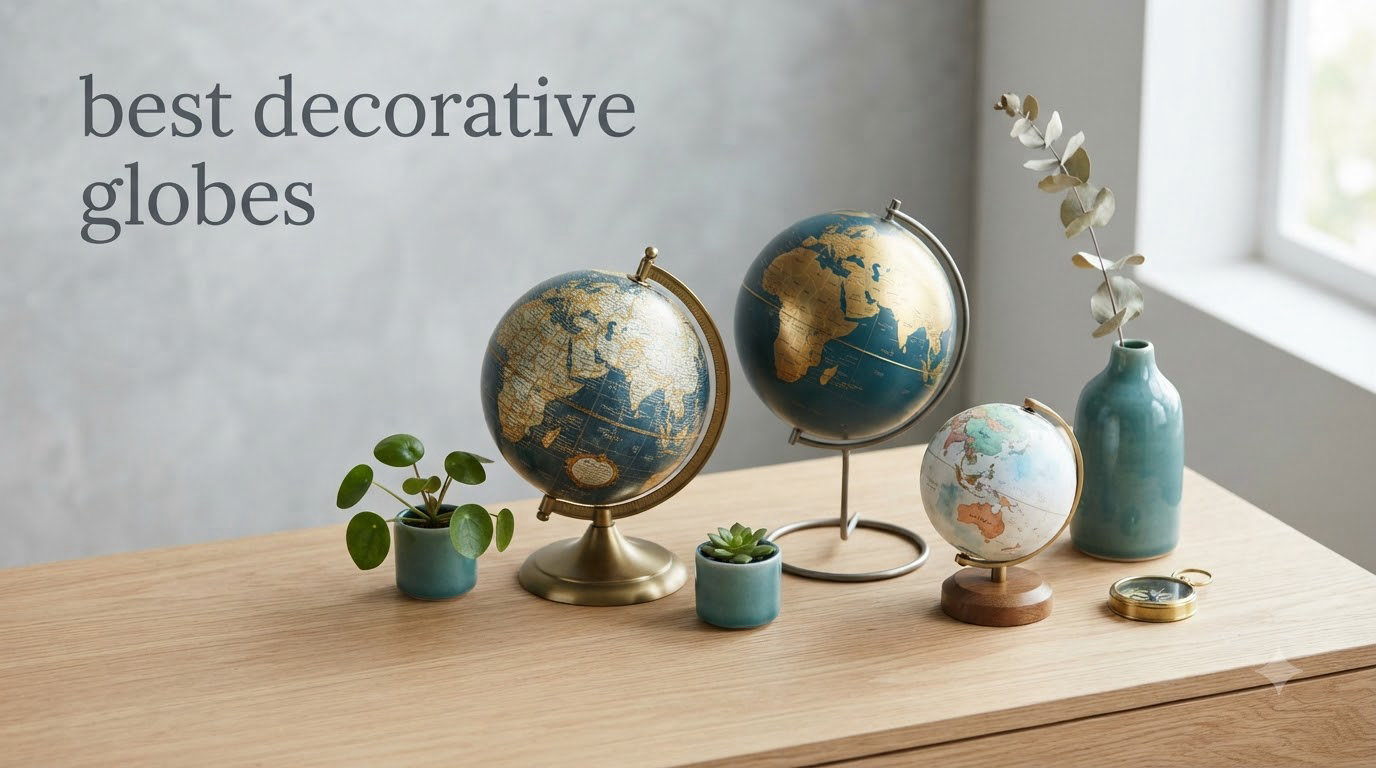 best decorative globes