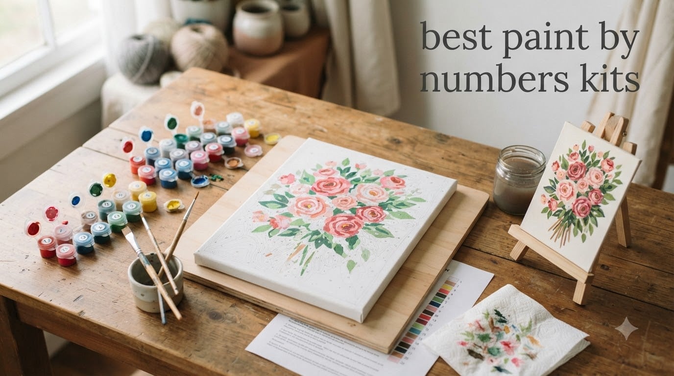 best paint by numbers kits