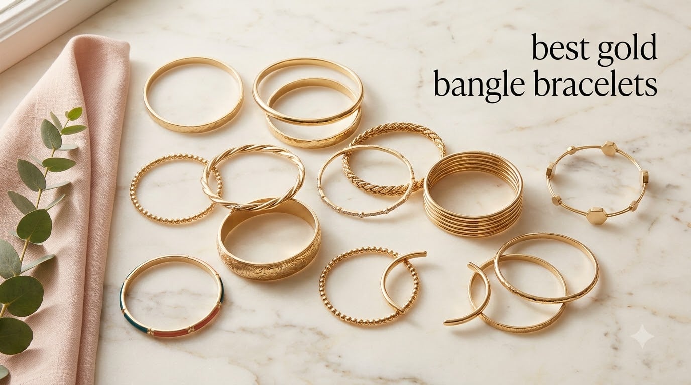 best gold bangle bracelets