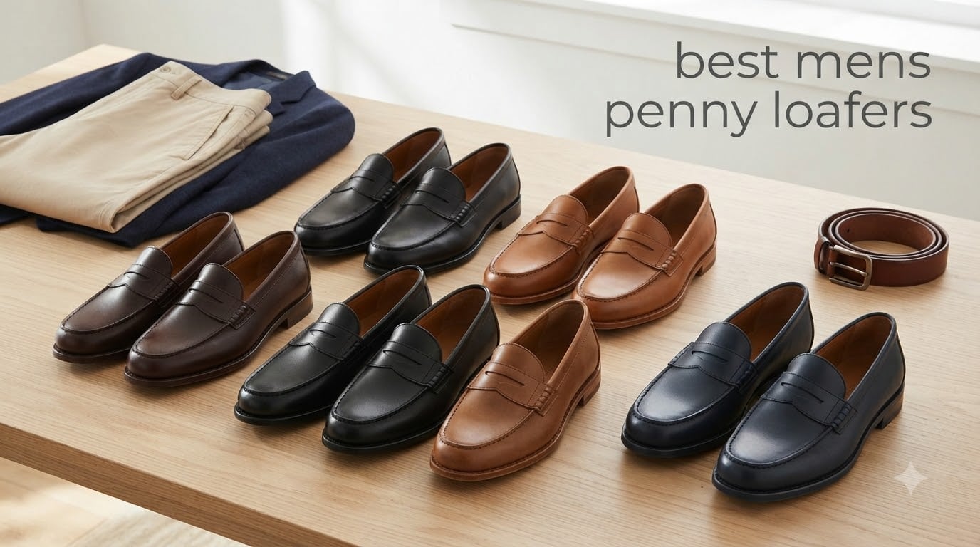 best mens penny loafers