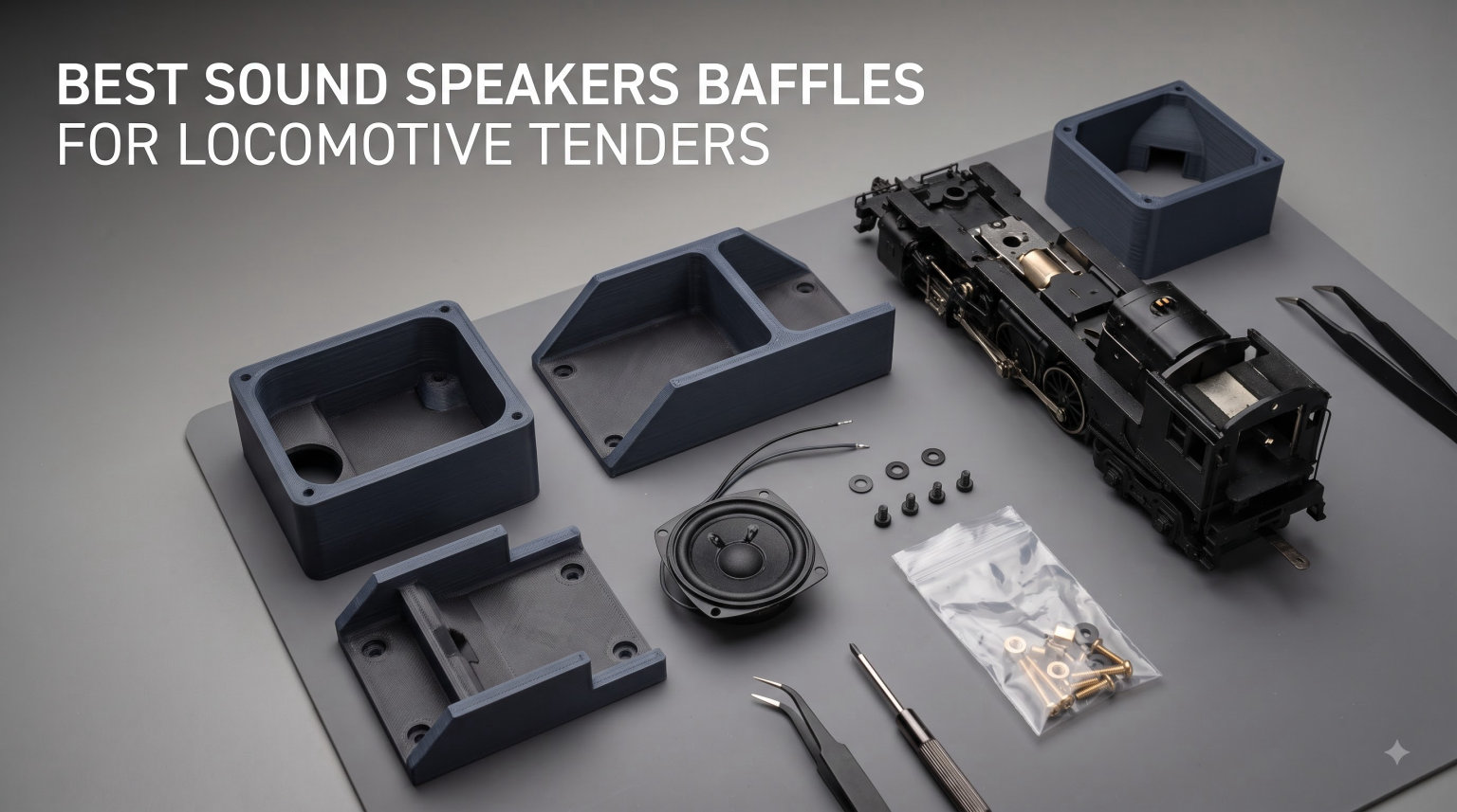 best sound speakers baffles for locomotive tenders