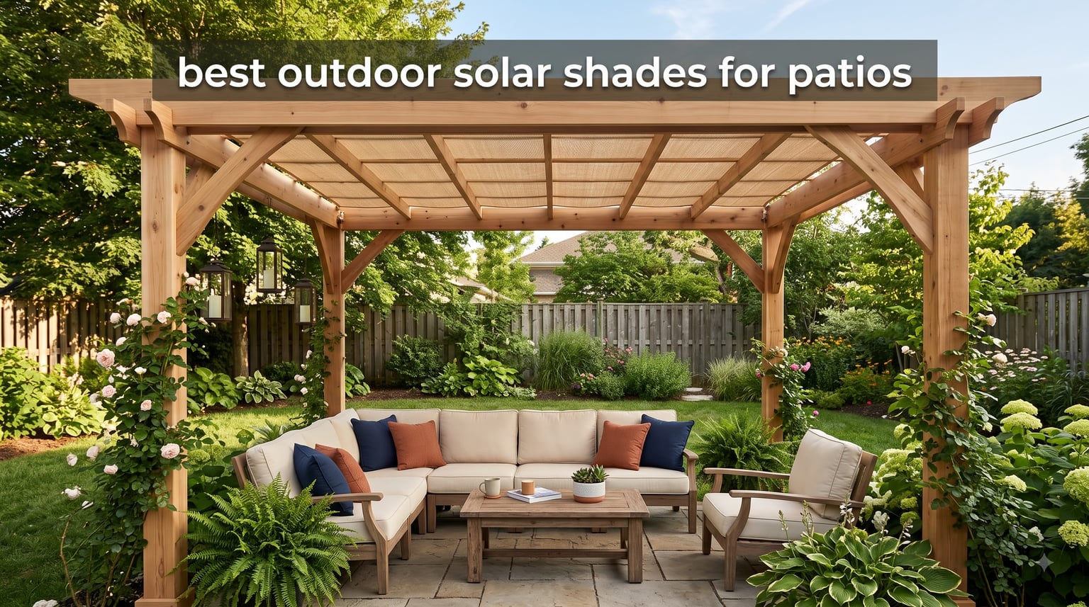 best outdoor solar shades for patios
