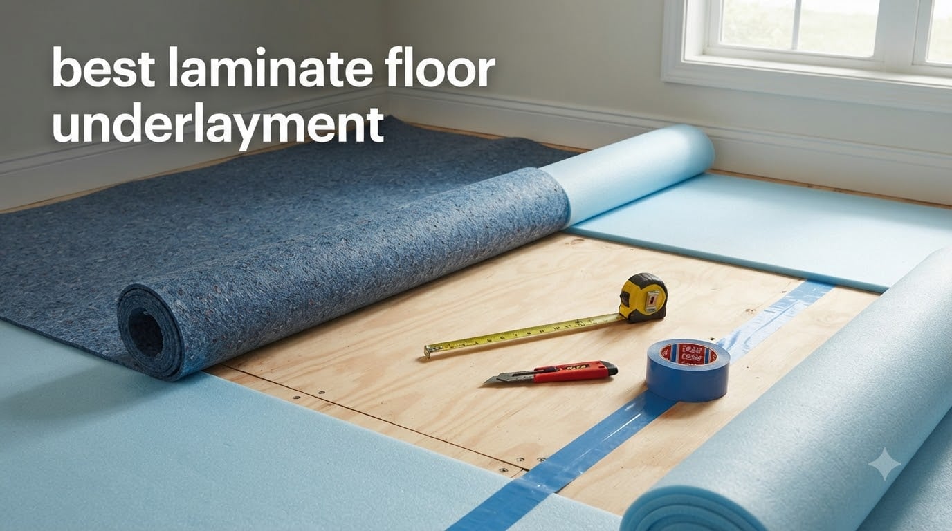 best laminate floor underlayment