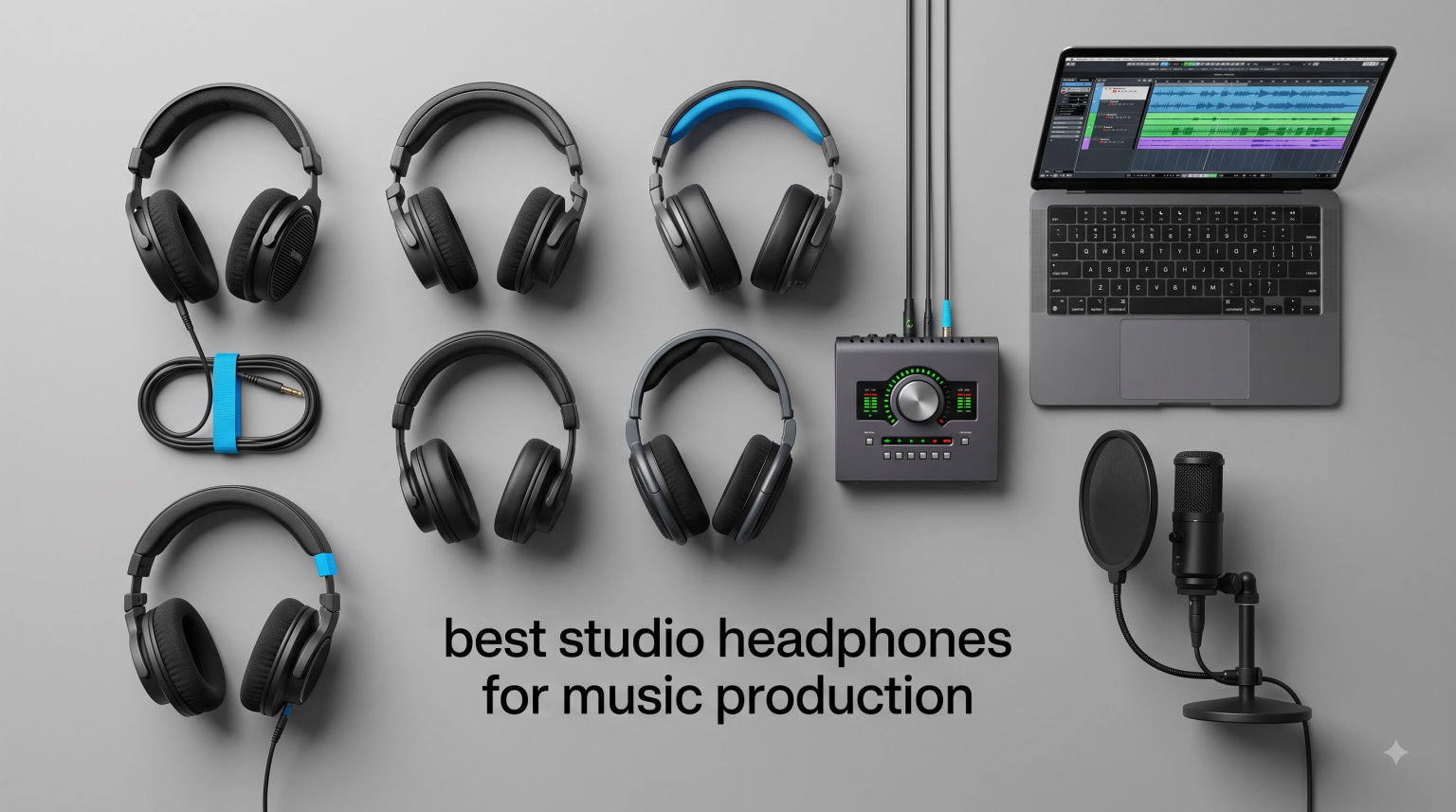 best studio headphones for music production